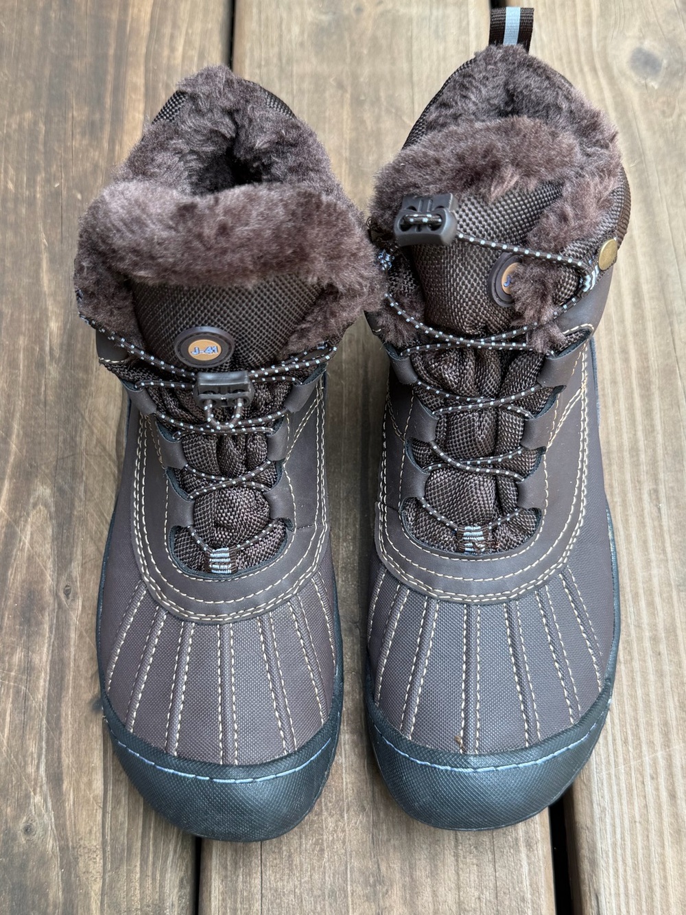J-41 Christine Jeep Trail Weather Ready Hiker Ankle Vegan Boots Size 8